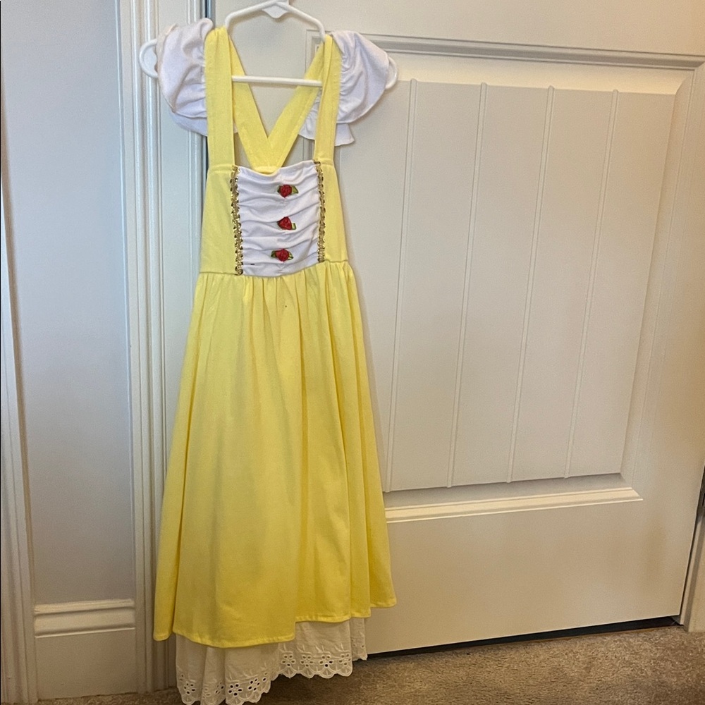 Charming Yellow Kids Costume Dress